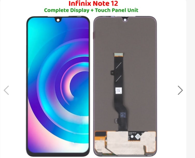 Infinix Note 12 LCD Panel Shade Orignal - AAMobileParts - Biggest Store For  Mobile Phone Parts